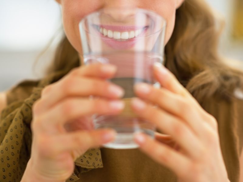 Beber Agua Ayunas Foto